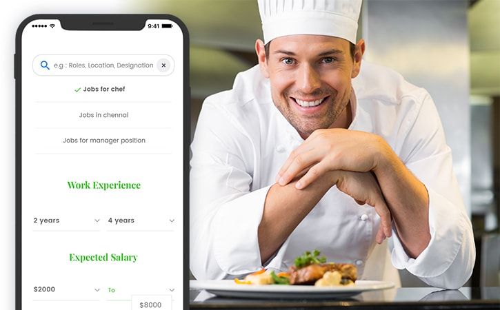 restaurant management system search module for jobs