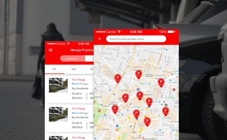 parking app development geofencing technology