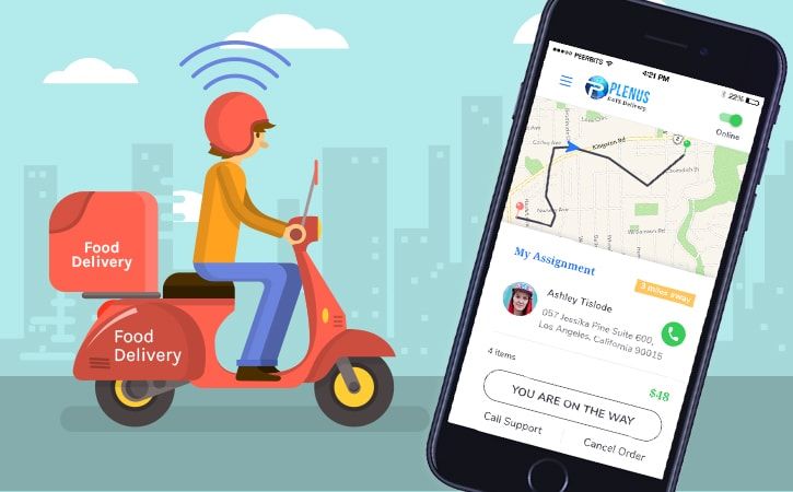 on-demand-food-delivery-real-time-location-tracking