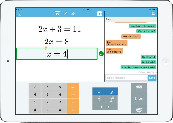 education-student-and-teachers-mobile-app-interaction