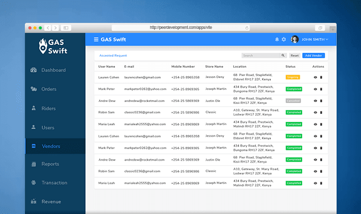 on-demand-gas-delivery-app-track-vendor
