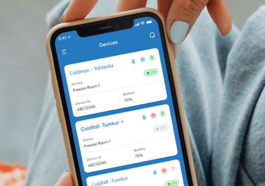 Empowered users to remotely manage their cold freeze devices with ease and efficiency