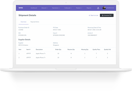 smart warehouse management solution makes the Inbound process fast and accurate-min