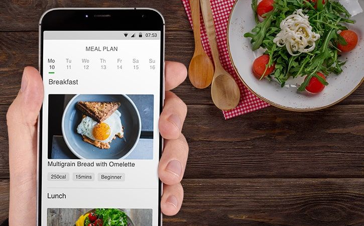 on demand diet and nutrition app meal planning apps