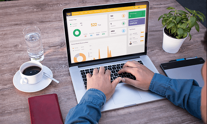 white label taxi solution admin panel