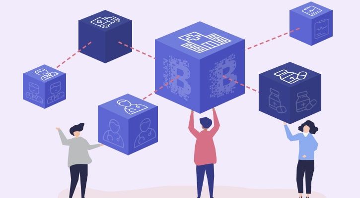 blockchain technology on healthcare industry main