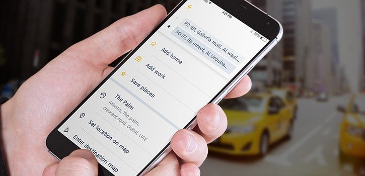 uber-like-taxi-app-saved-location