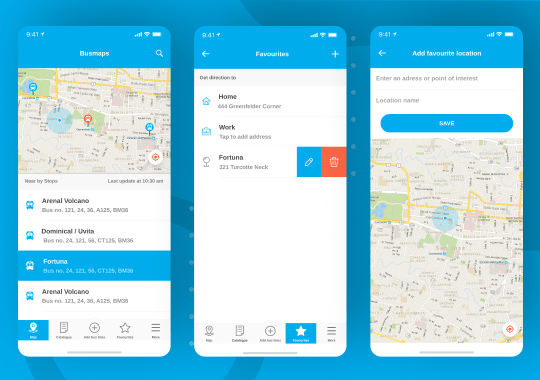 Bus navigation app that helps you travel anywhere in costa rica
