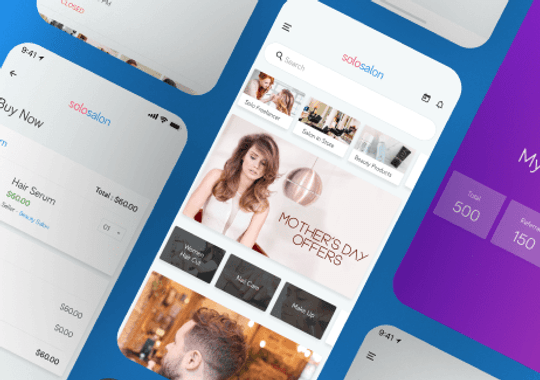 An on-demand solution for salon services