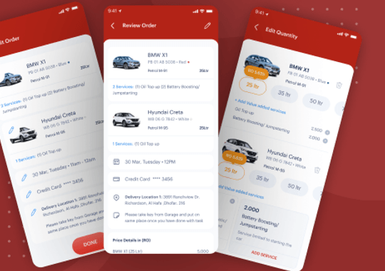 Schedule on-demand fuel delivery app development for Gulf-based oil company