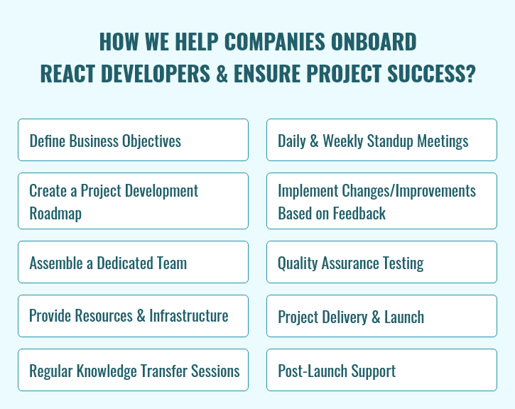 tips to consider while hiring onboard react developers